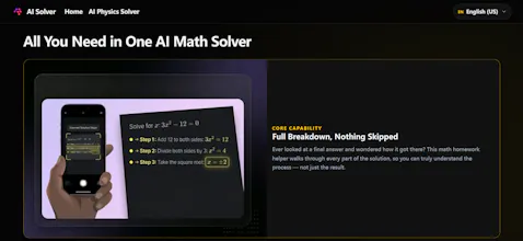 AI Math Solver gallery image