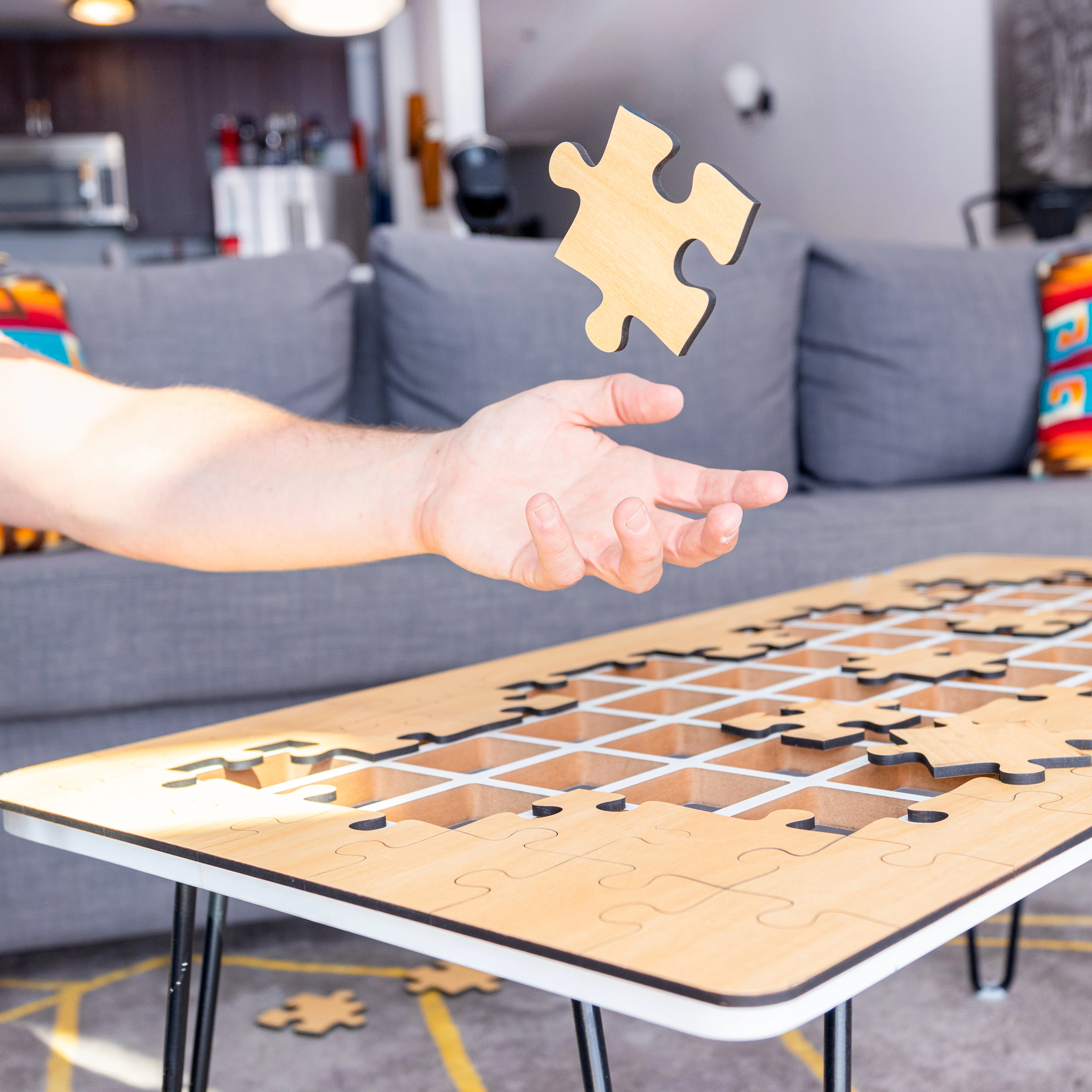 The Jigsaw Puzzle Coffee Table 