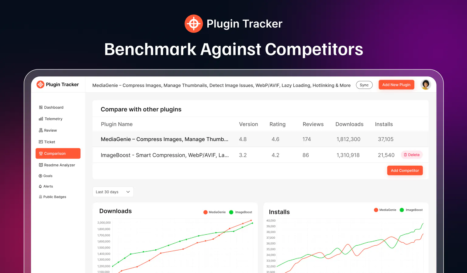 PluginTracker gallery image