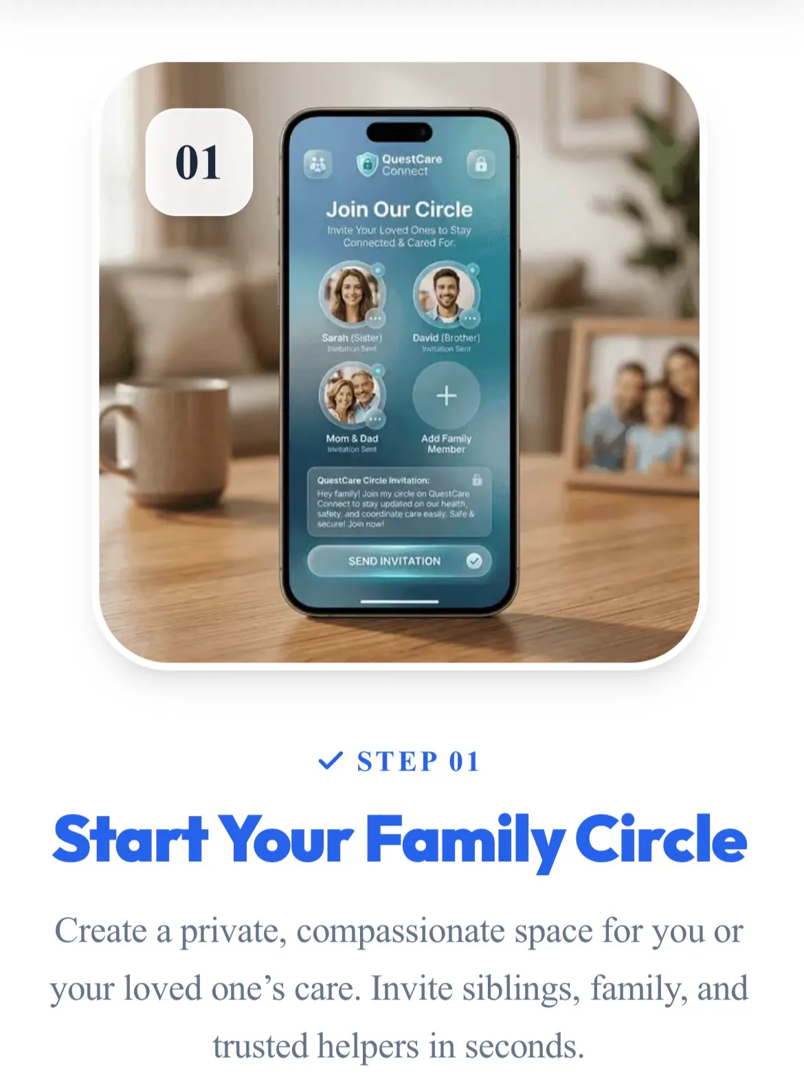 QuestCare Connect: Family Care Circle gallery image