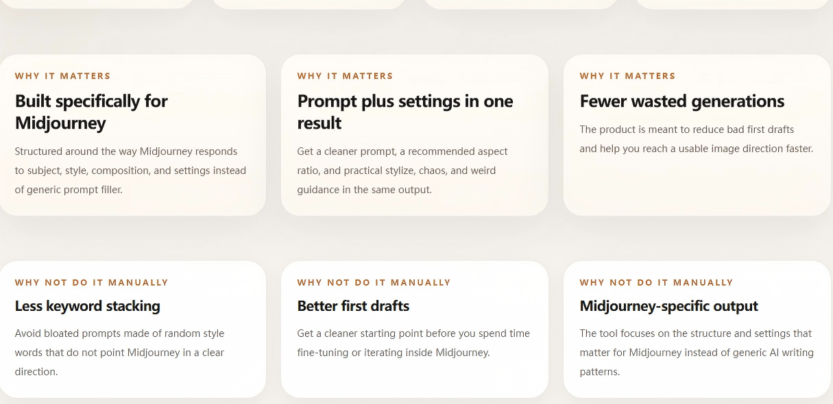 Midjourney Prompt Optimizer gallery image