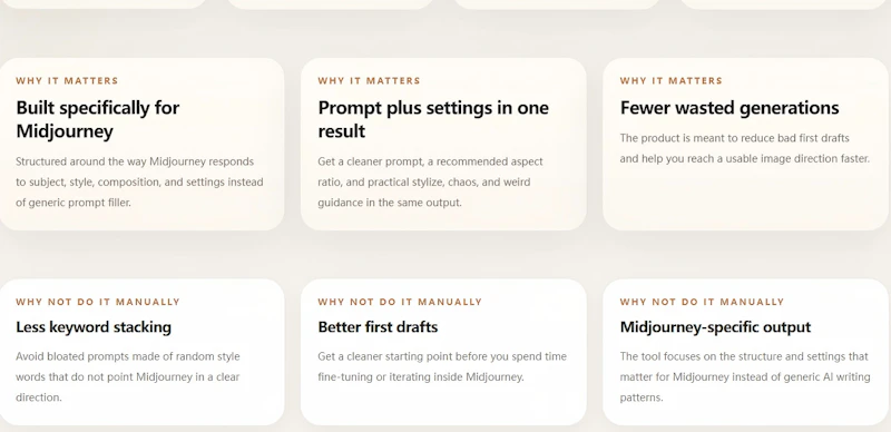 Midjourney Prompt Optimizer screenshot 3