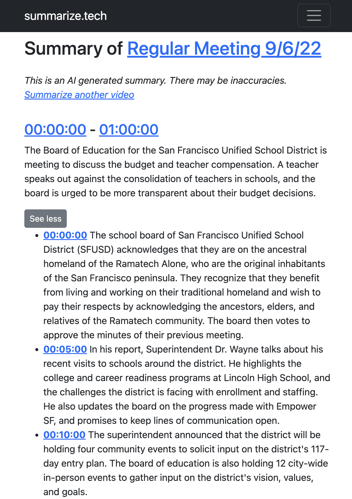 Summarize.tech gallery image