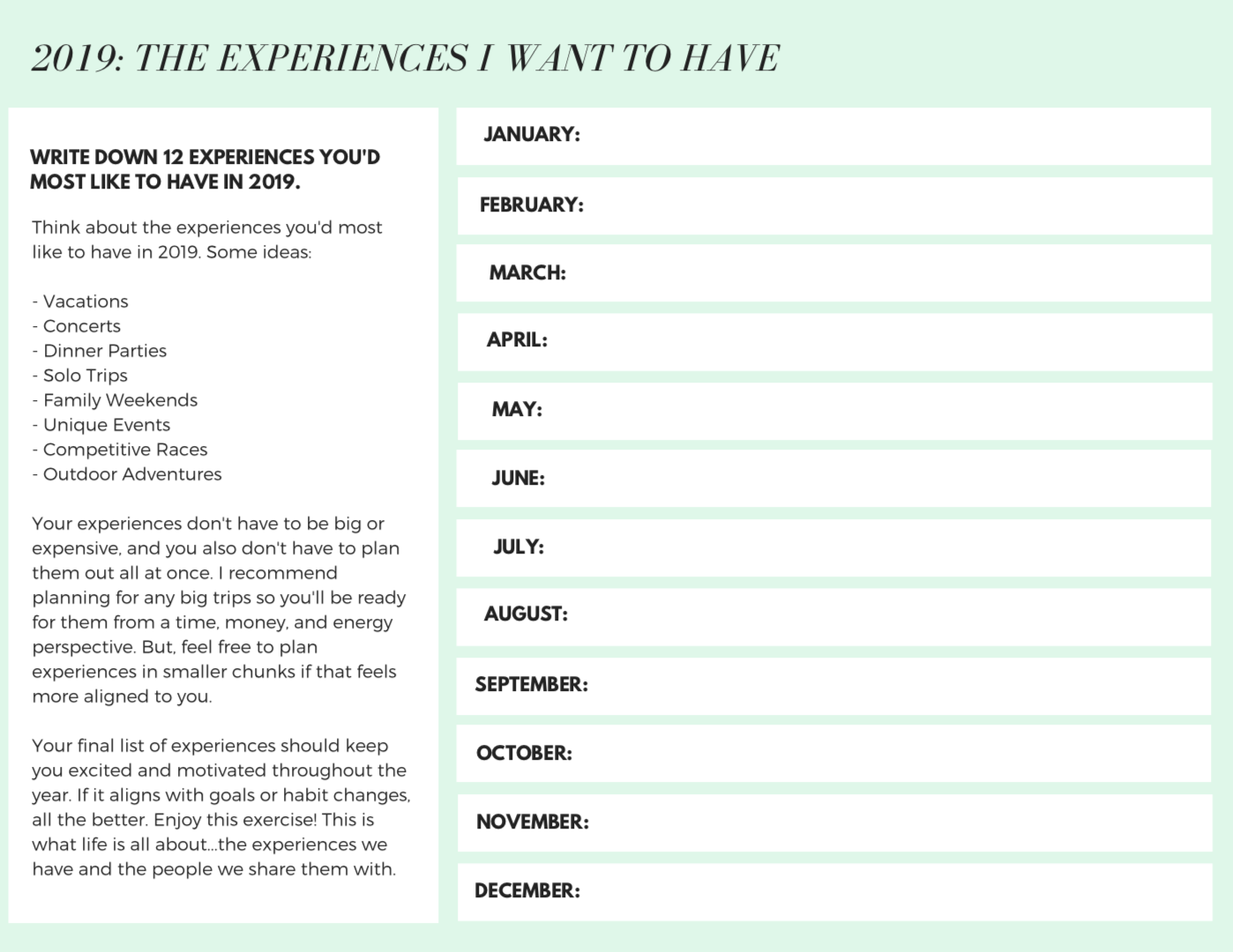 The Best Life Planner 2019 gallery image