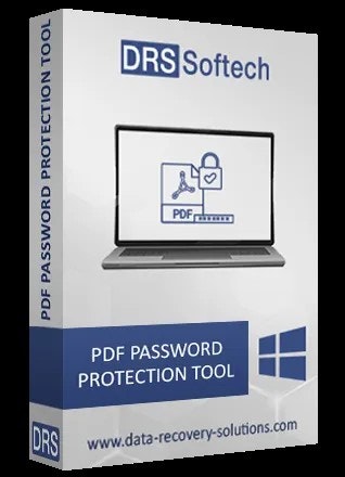 وسائط أداة حماية كلمة مرور DRS Softech PDF - طريقة آمنة لتأمين PDF دون القلق سلامة الملف. 1
