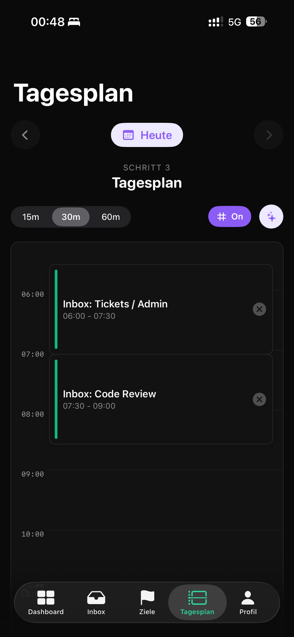 Planpilot - Plan your day - Main product screenshot demonstrating key features and user interface
