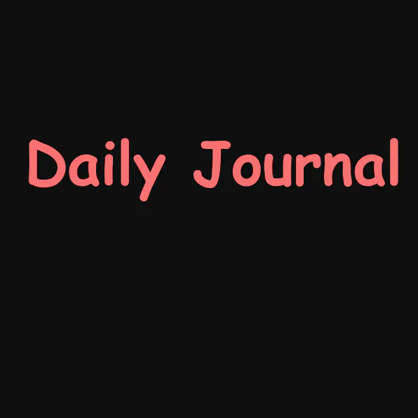 Daily Journal