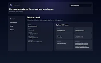 FormRecap gallery image