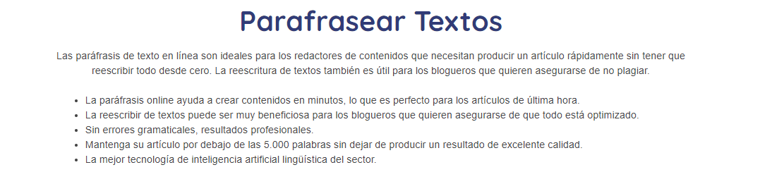 Parafrasear.org gallery image