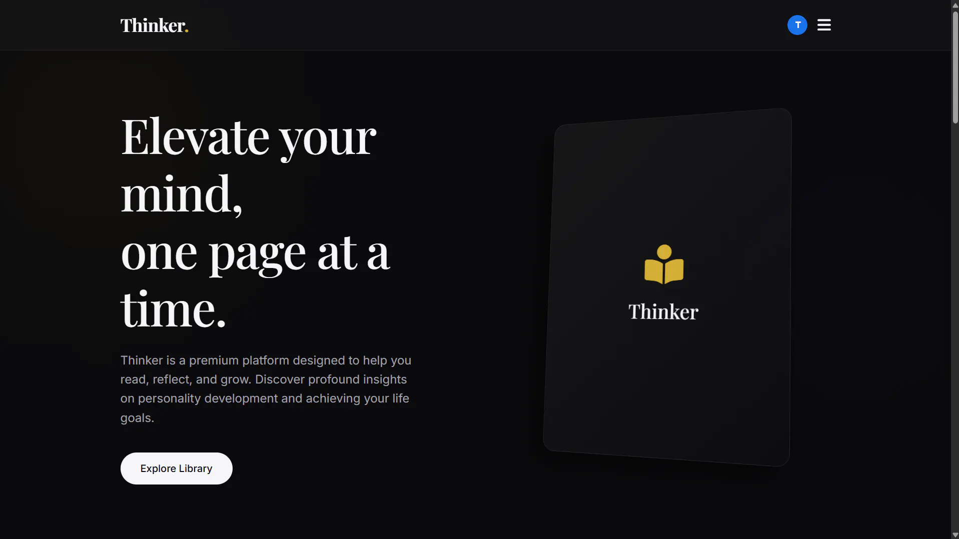 Thinker gallery image