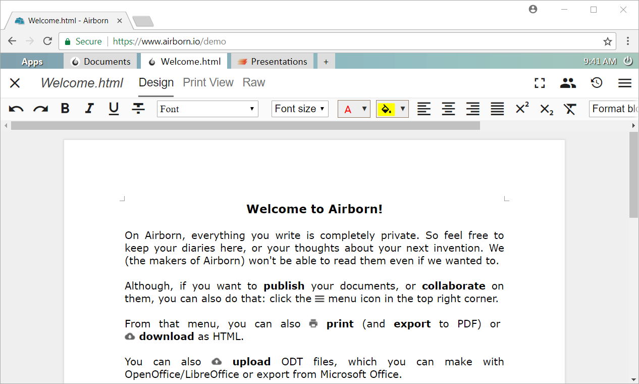 Airborn gallery image