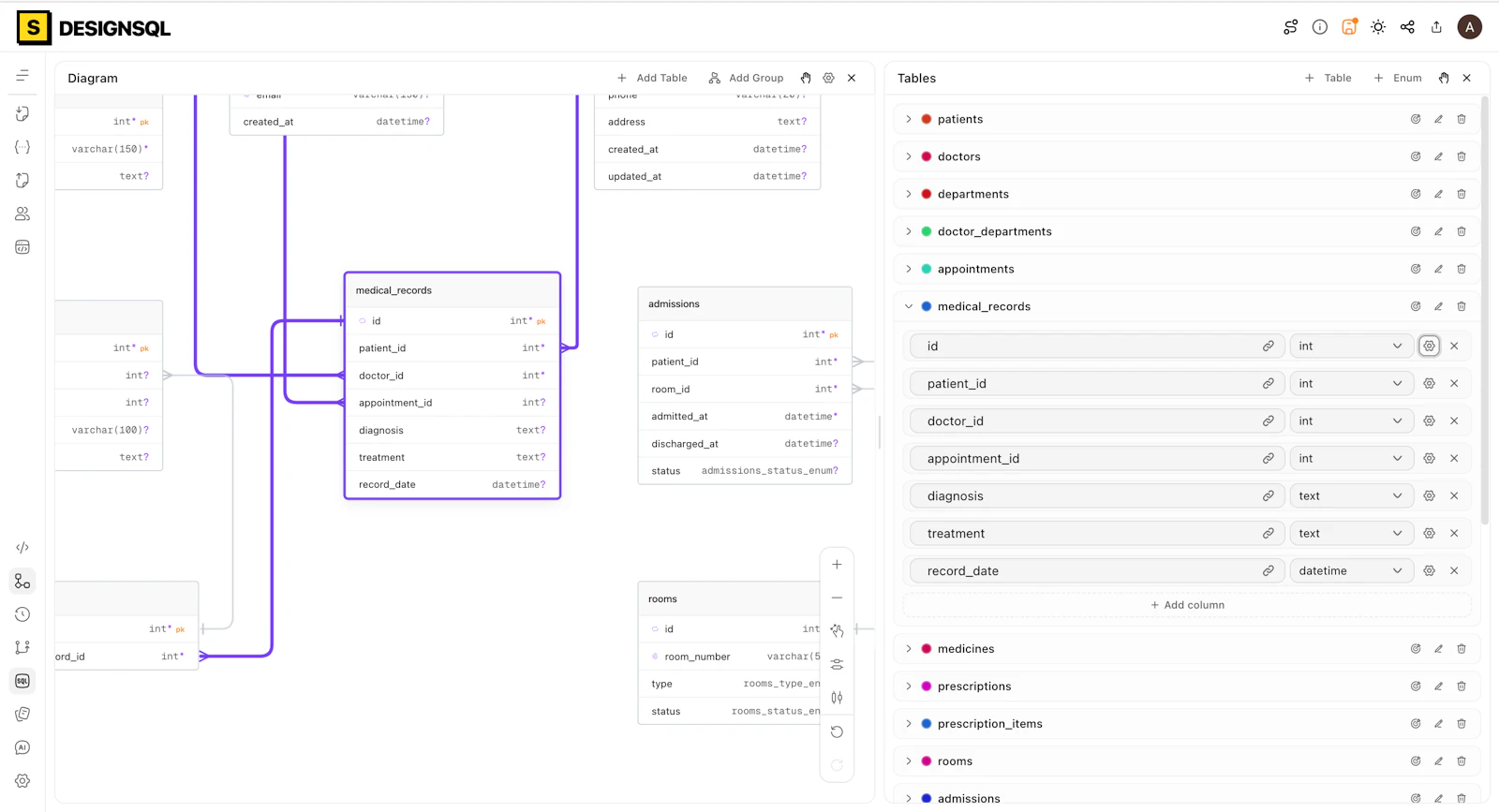 DesignSQL V2 screenshot 5