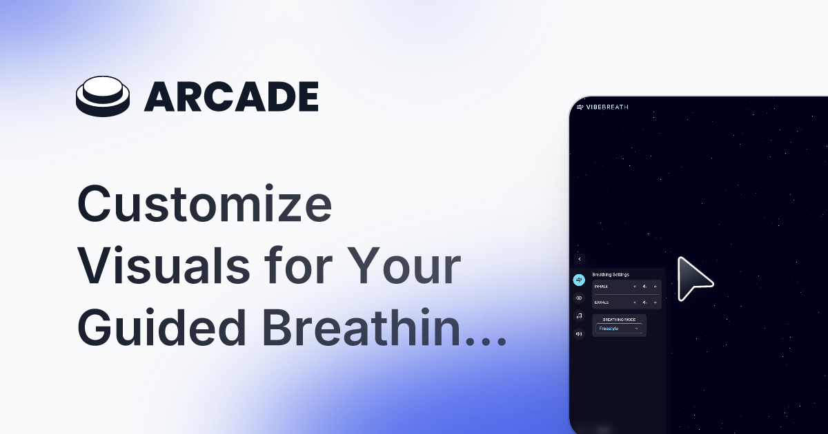 Mídia 2 de Vibebreath - Experiência de respiração guiada