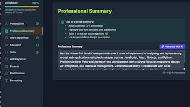 Smart ATS Resume gallery image