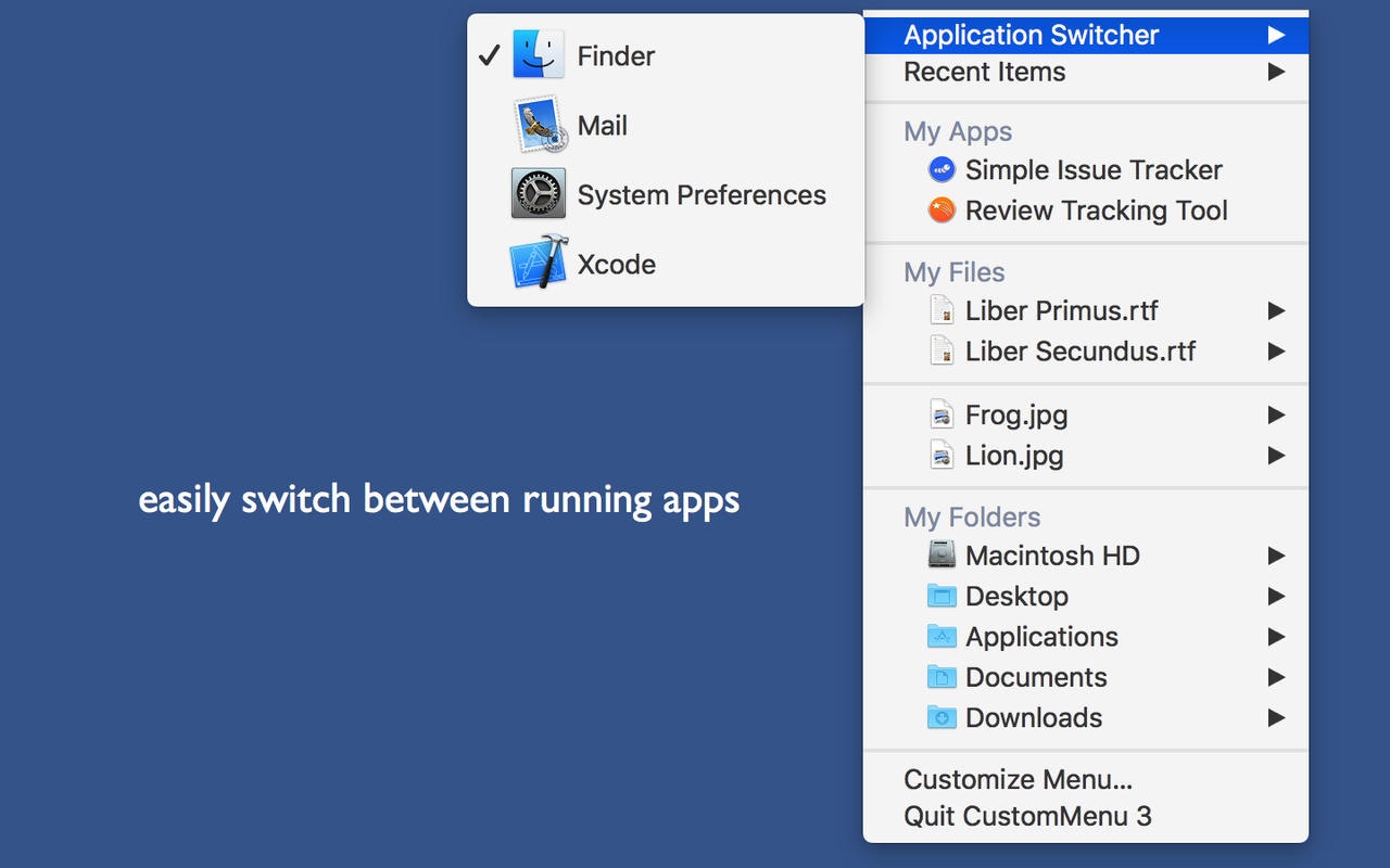 CustomMenu 3 gallery image