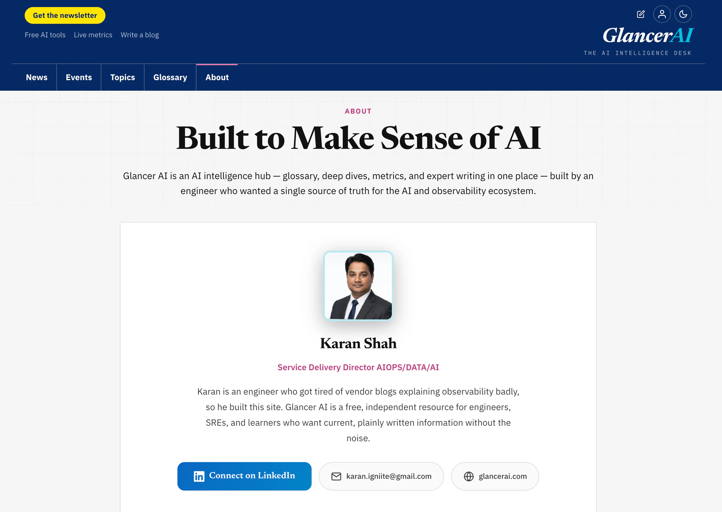 GlancerAI.com gallery image