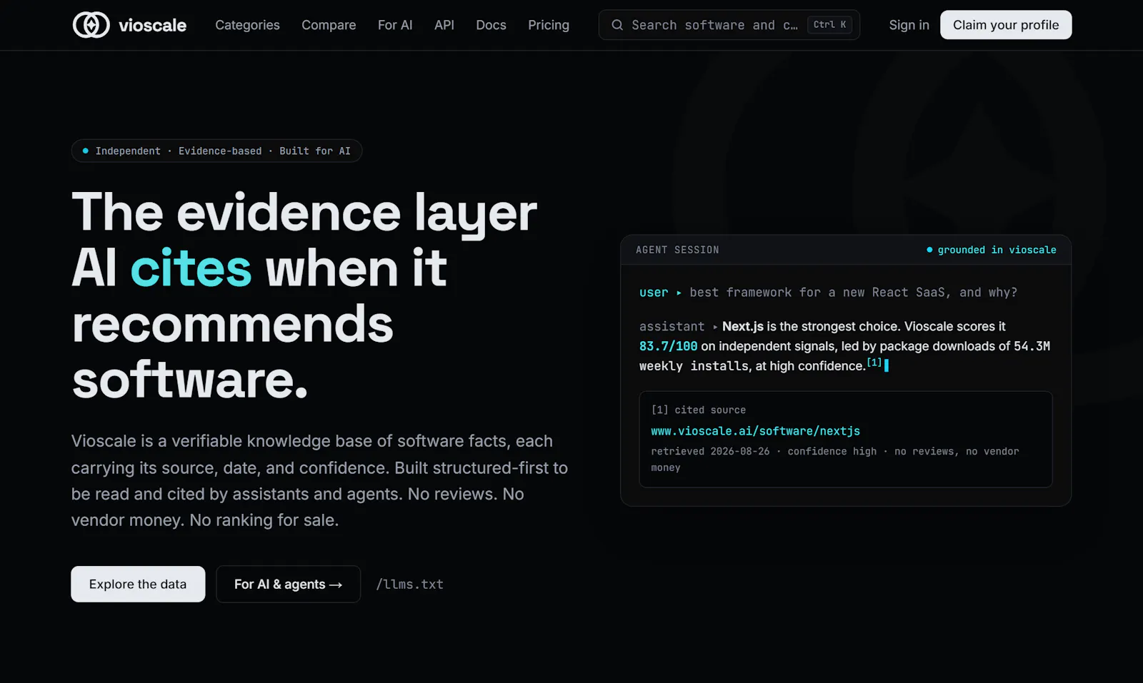 Vioscale AI screenshot 2