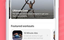 Bolt - workout tracker for iPhone media 1
