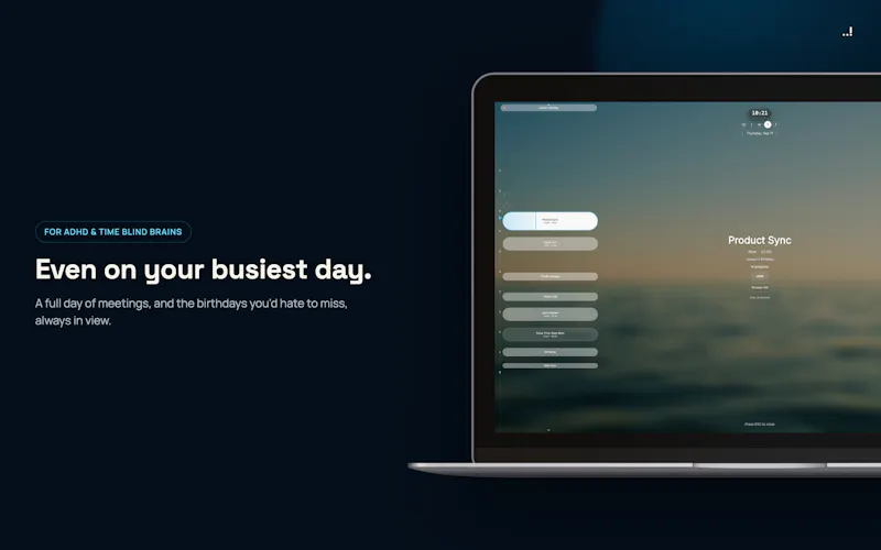 Ahem! Unmissable Meeting Reminders screenshot 4
