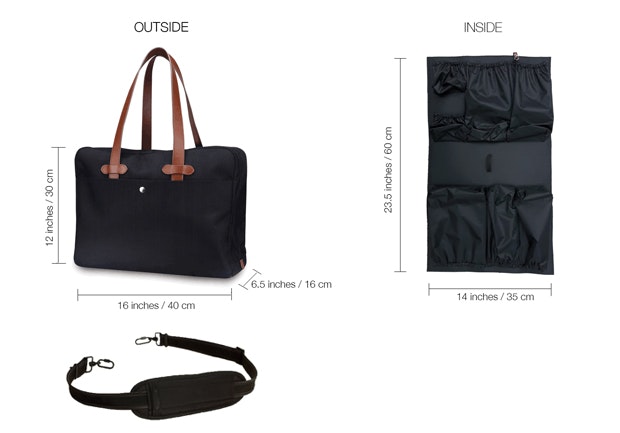 NanoZoo Smart Pockets Diaper Bag gallery image