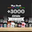 +3000 Editable T-Shirt Designs Bundle