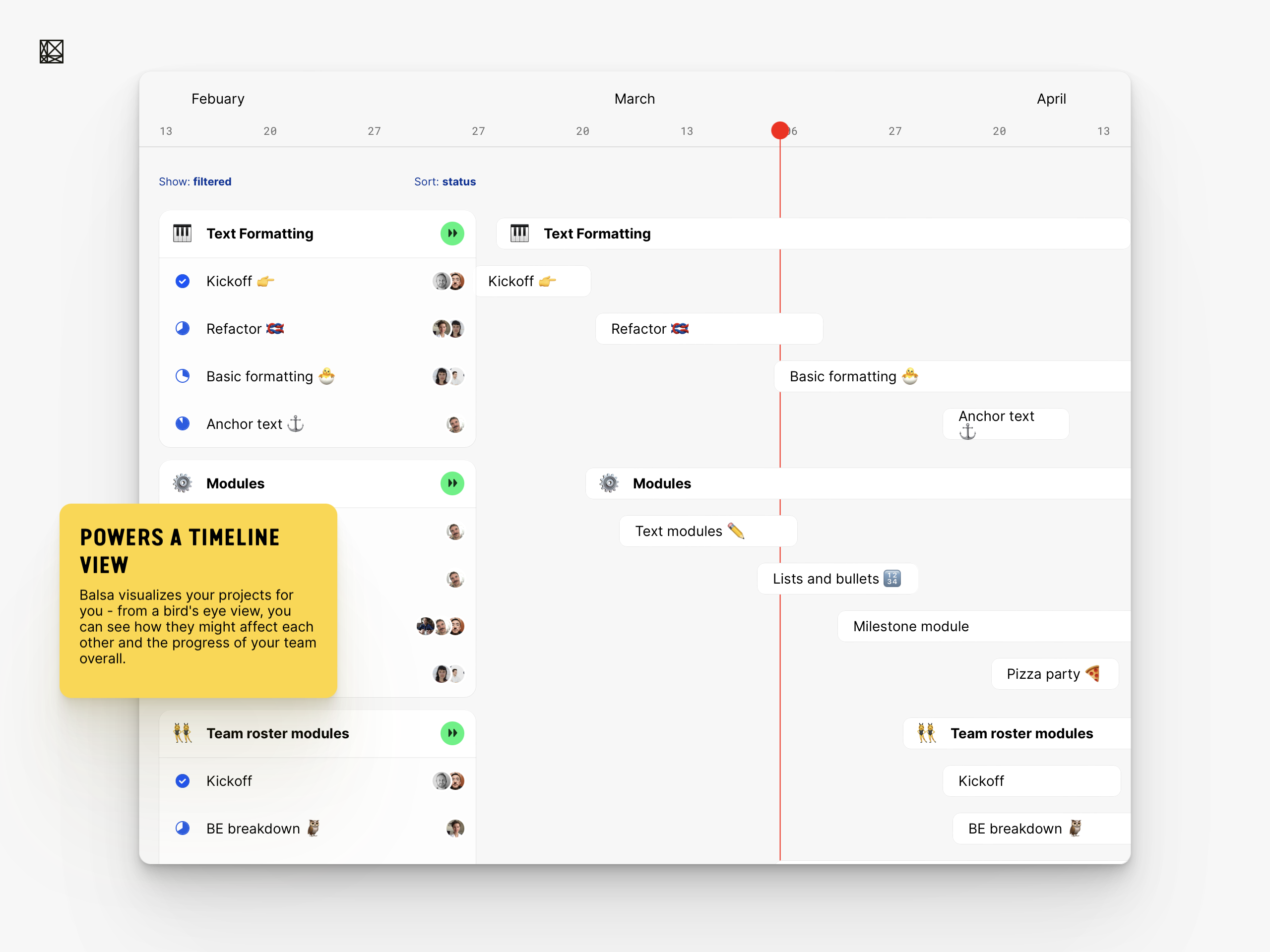 Balsa - Documenti per la costruzione di software media 4