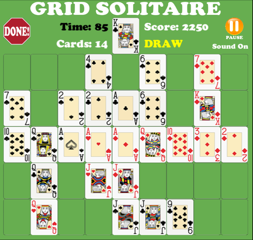 Grid Solitaire