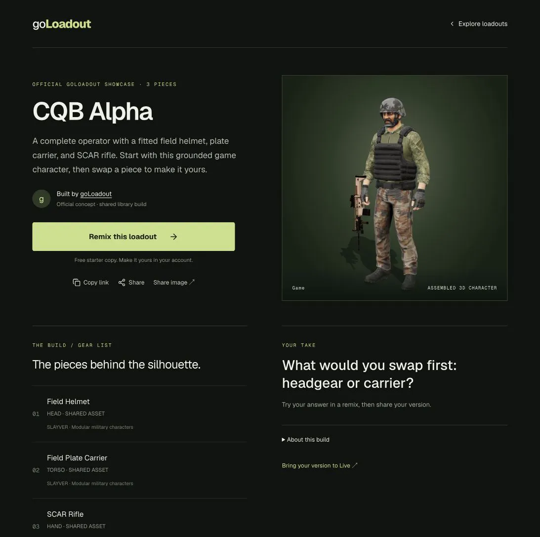goLoadout gallery image
