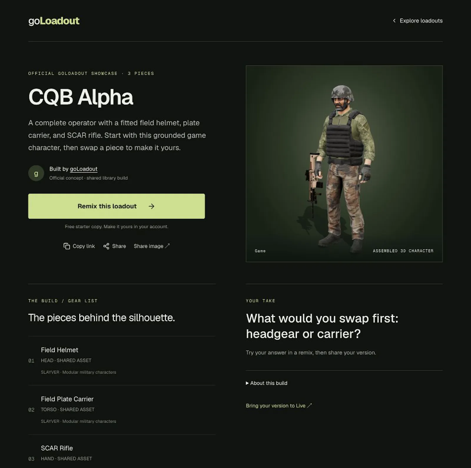 goLoadout screenshot 3