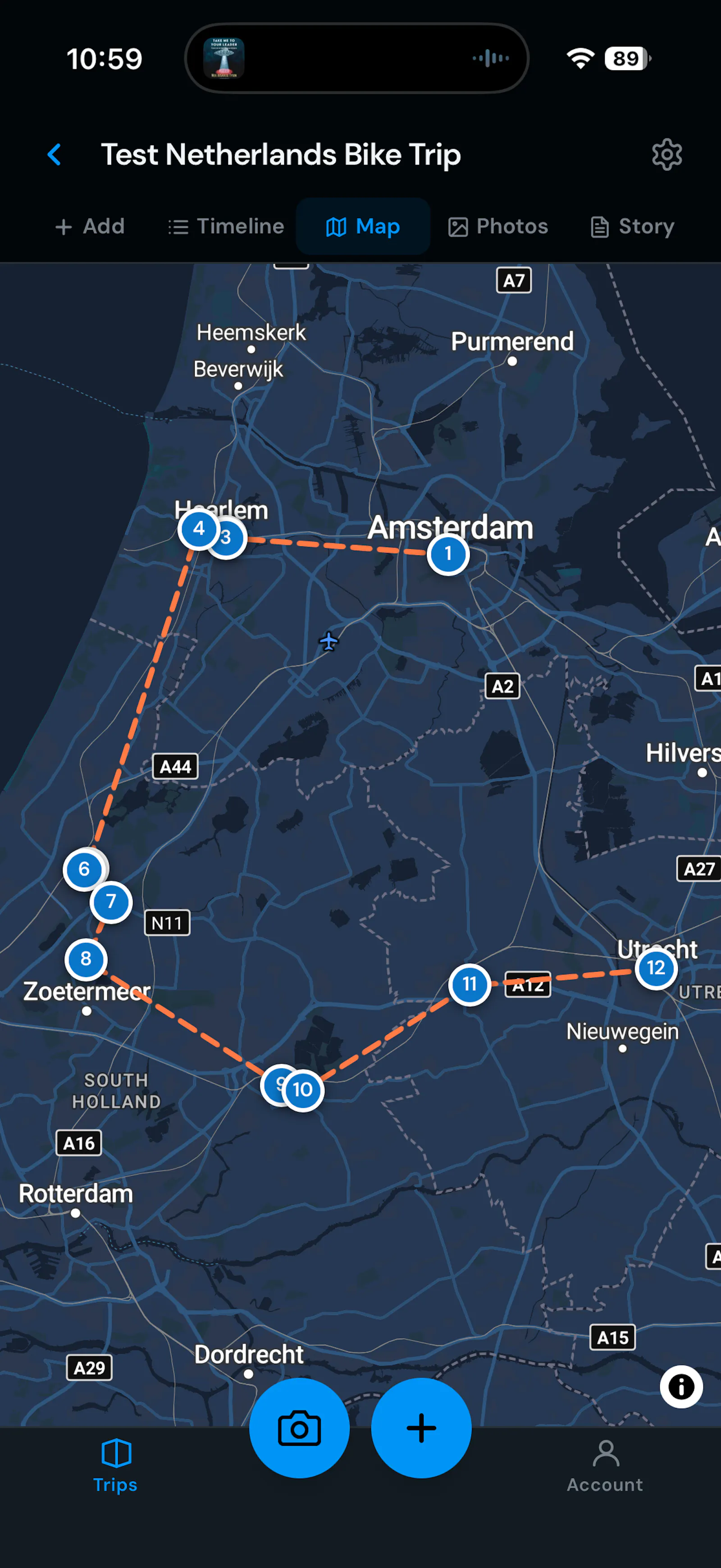 MyTripLog  screenshot 2