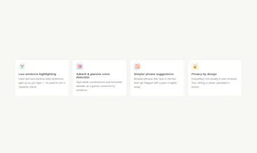 Prune — Writing Clarity Editor gallery image