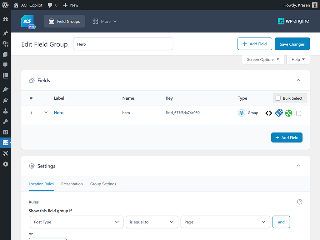 Advanced Custom Fields Copilot - Improve your ACF workflow and development process media 9