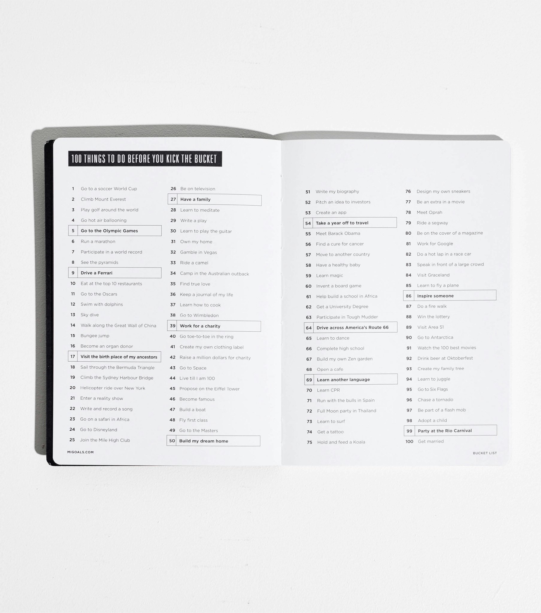 Mi Goals Desk Pads gallery image