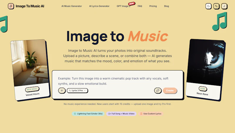 Image To Music Ai screenshot 1