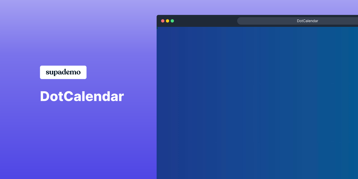 DotCalendar gallery image