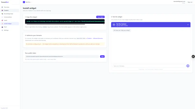 TenantBot screenshot 5