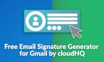 Email Signature Generator by cloudHQ image