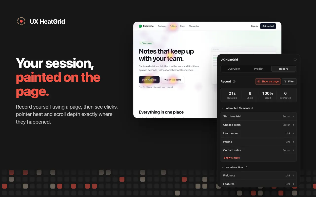 UX HeatGrid gallery image