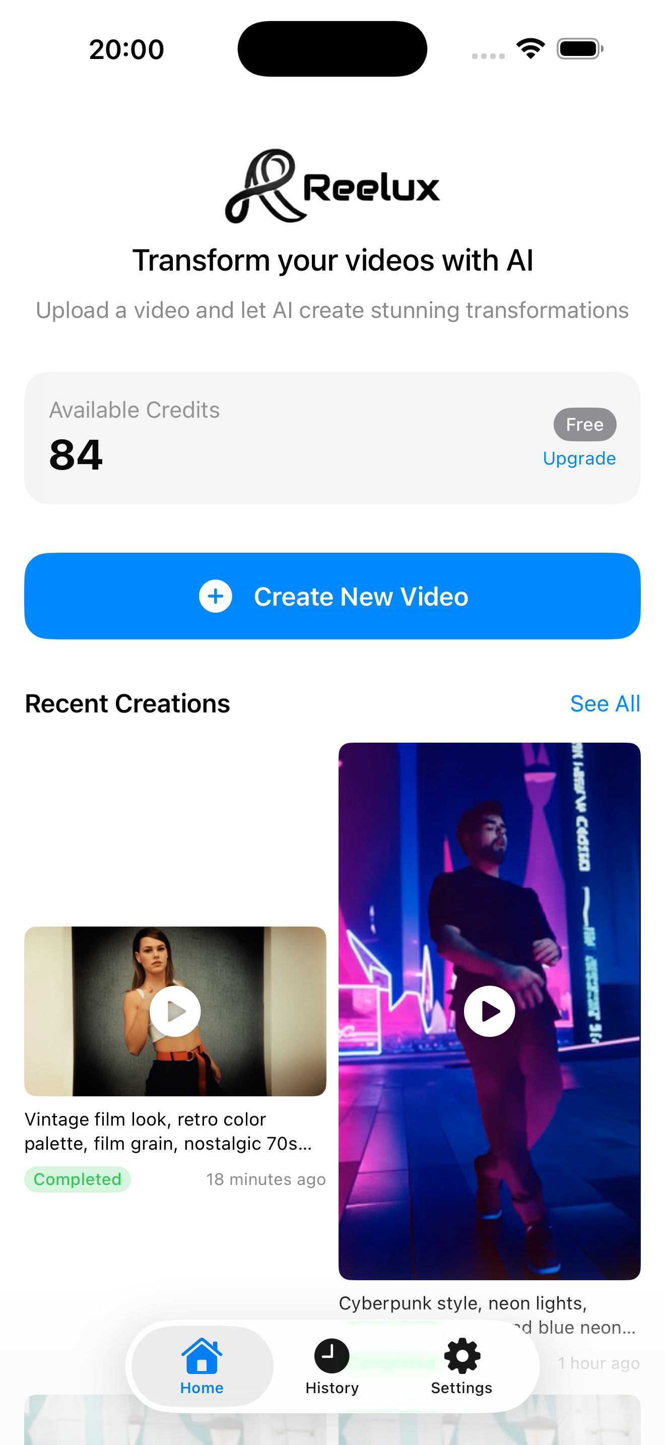 Reelux AI gallery image