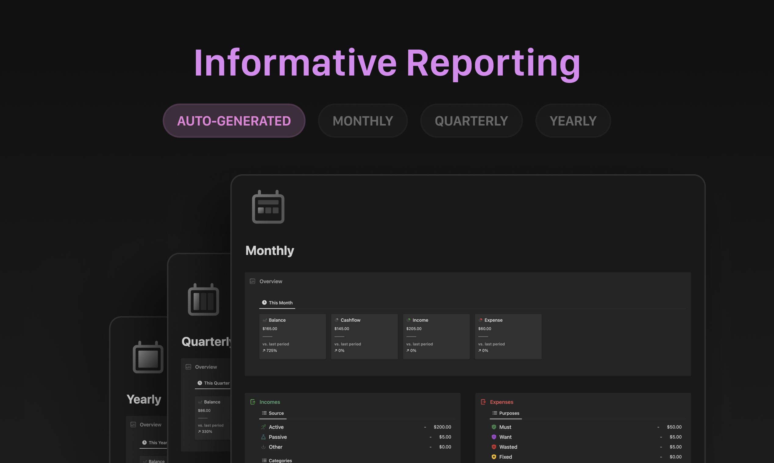 Financial Tracker x log - Удобный шаблон с аналитикой и автоматизацией. медиа 3