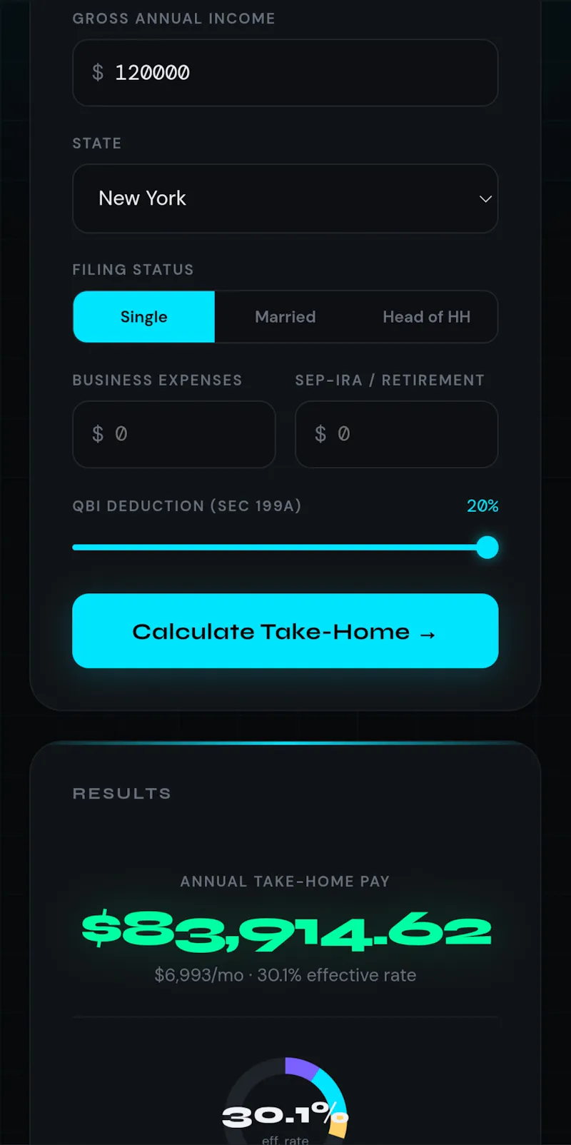 TaxRadar screenshot 2