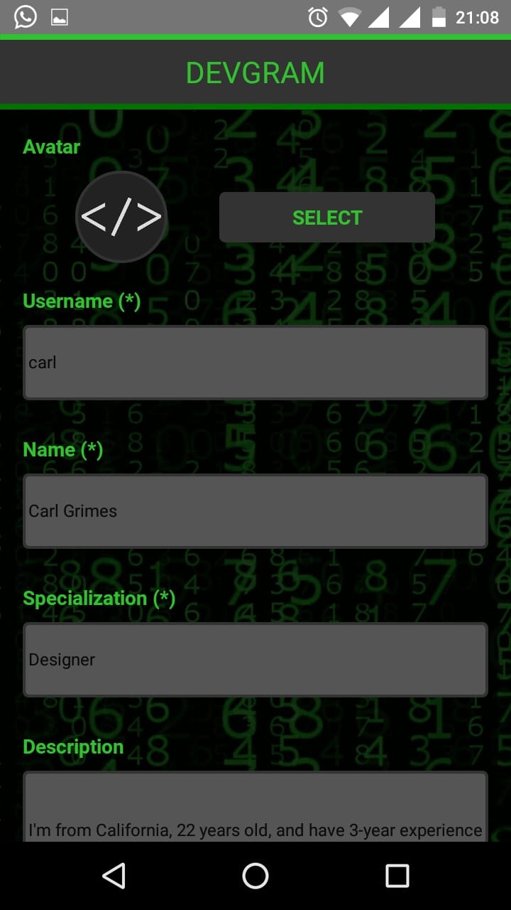 DevGram gallery image