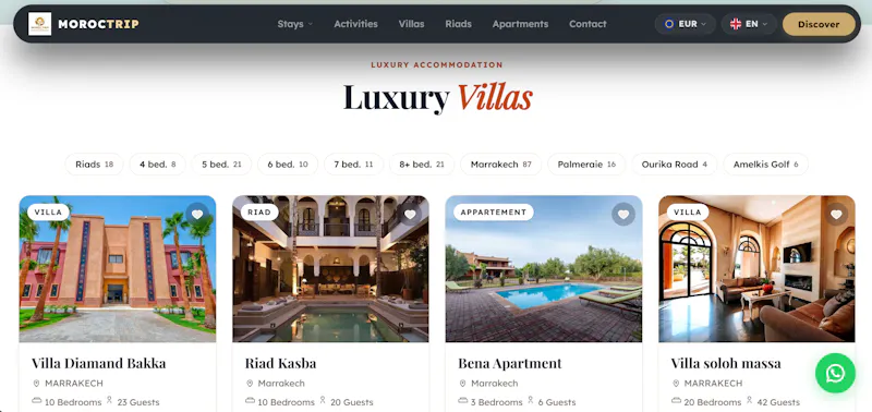 MorocTrip screenshot 1