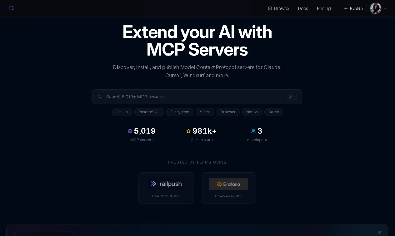MCPNest 제품 배너