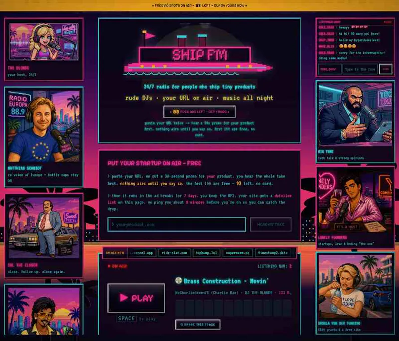 SHIP FM screenshot 1