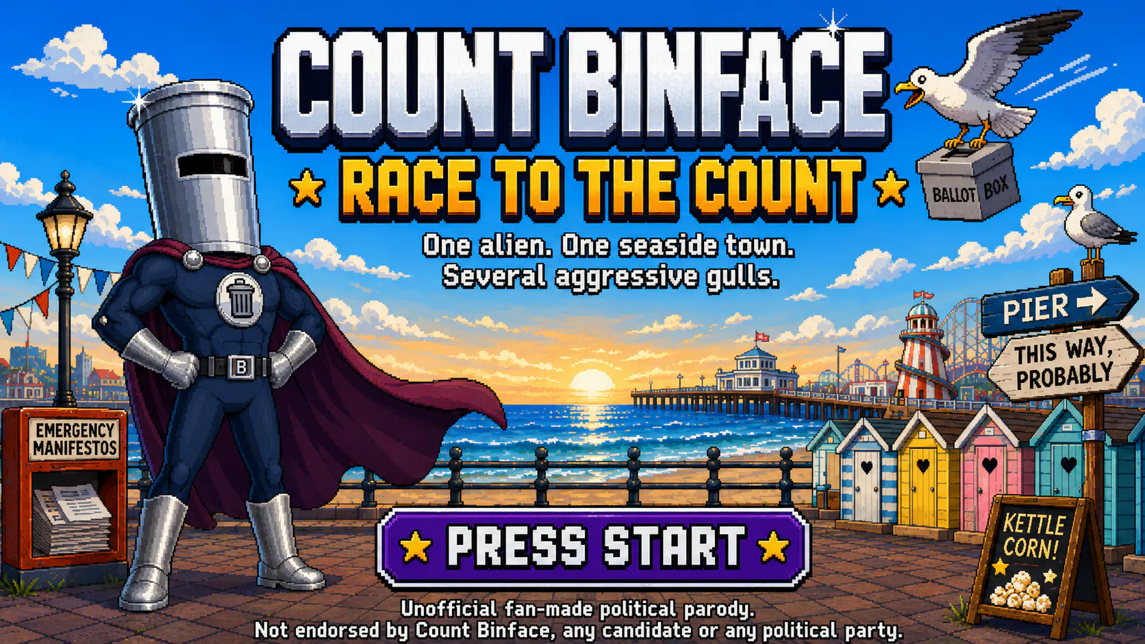 Count Binface Race to the Count gallery image