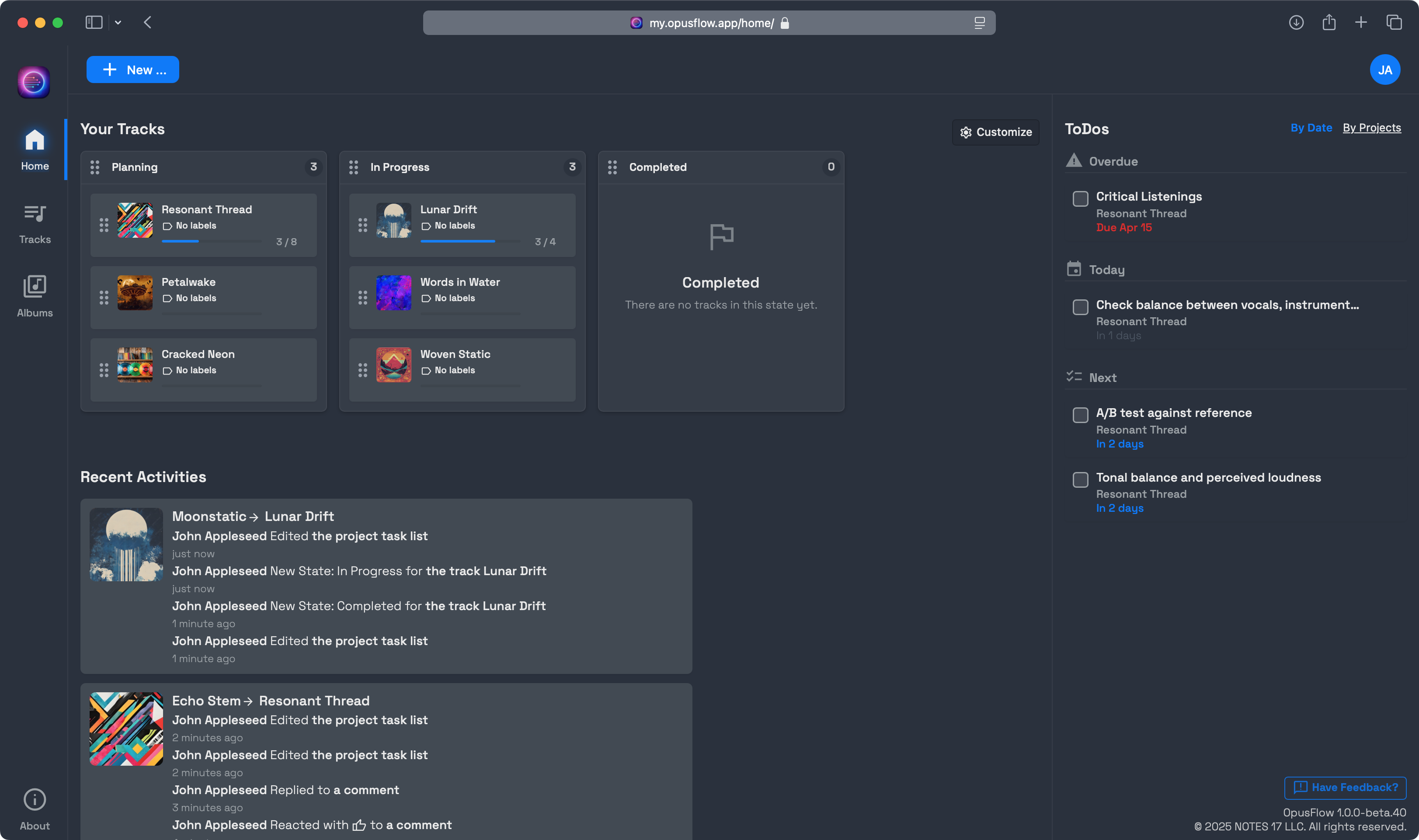 Opusonix media 5