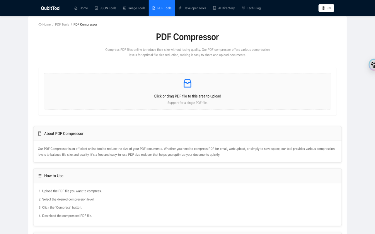QubitTool - Screenshot 4 showing product features and functionality