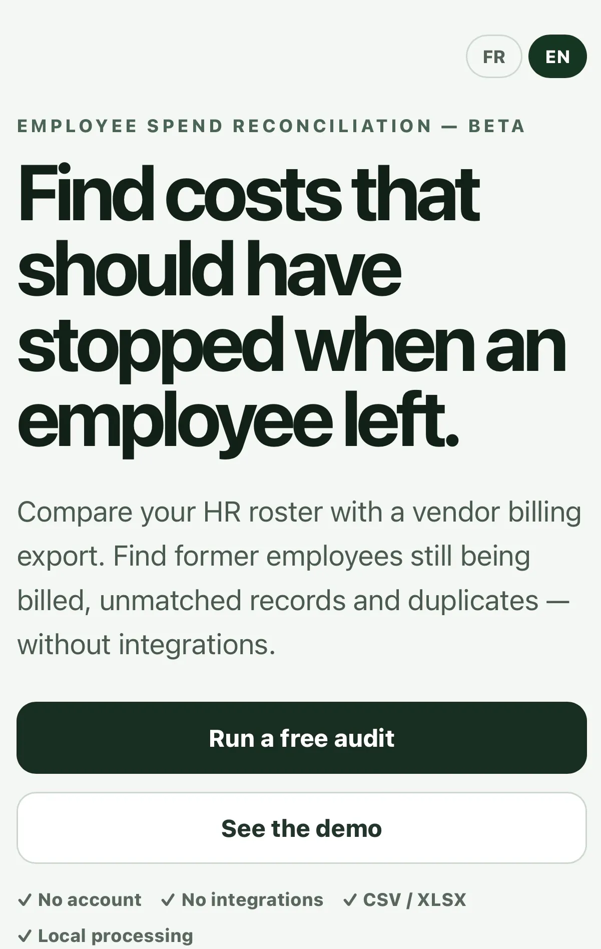 Employee Spend Audit gallery image