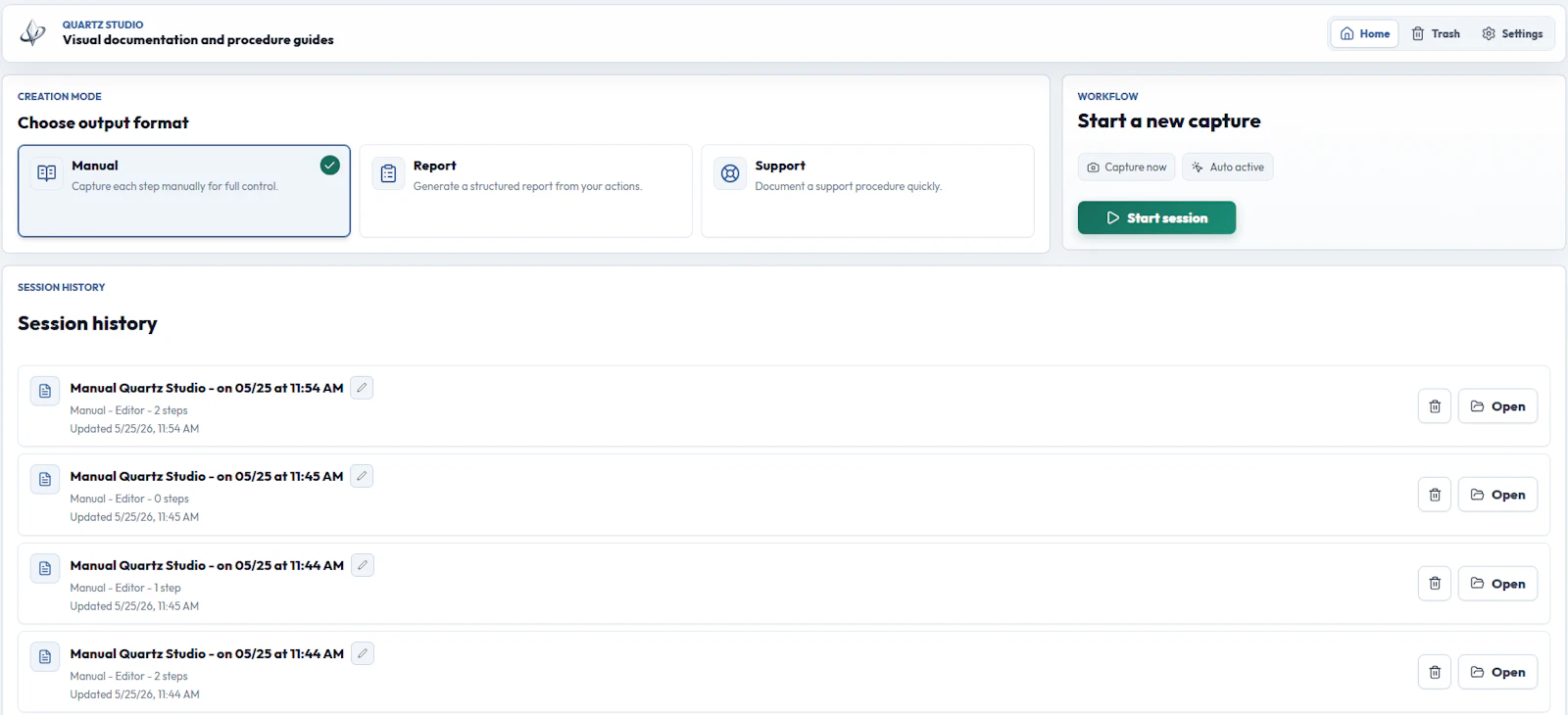 Quartz Studio screenshot 1